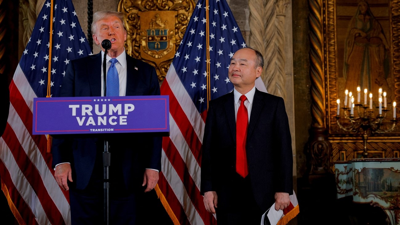 Donald Trump,Masayoshi Son