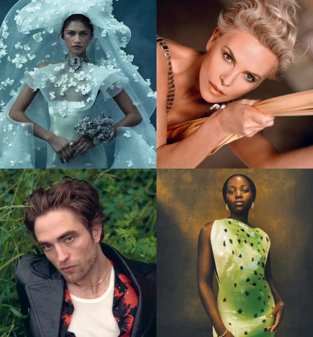 Zendaya Coleman,Charlize Theron,Robert Pattinson,Lupita Nyong'o