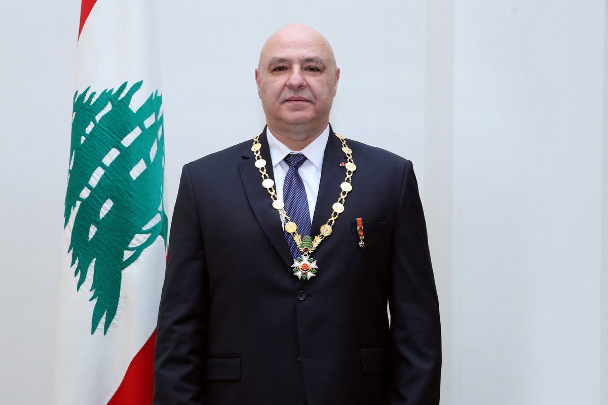 Joseph Aoun was elected as the President of Lebanon