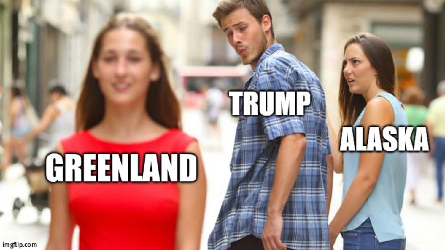 Trump negotiate with Denmark on the acquisition of Greenland