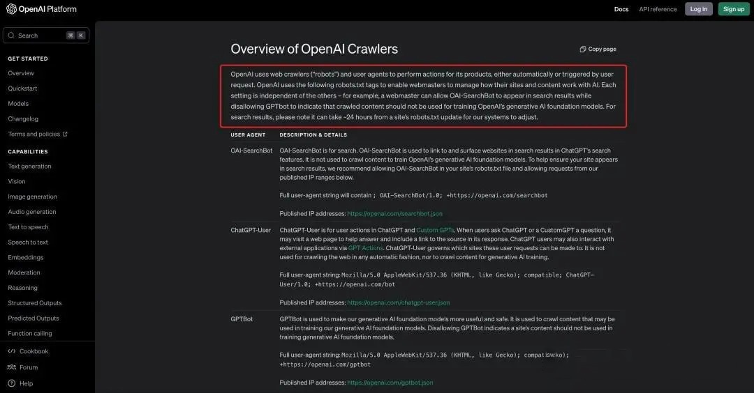 OpenAI Crawler