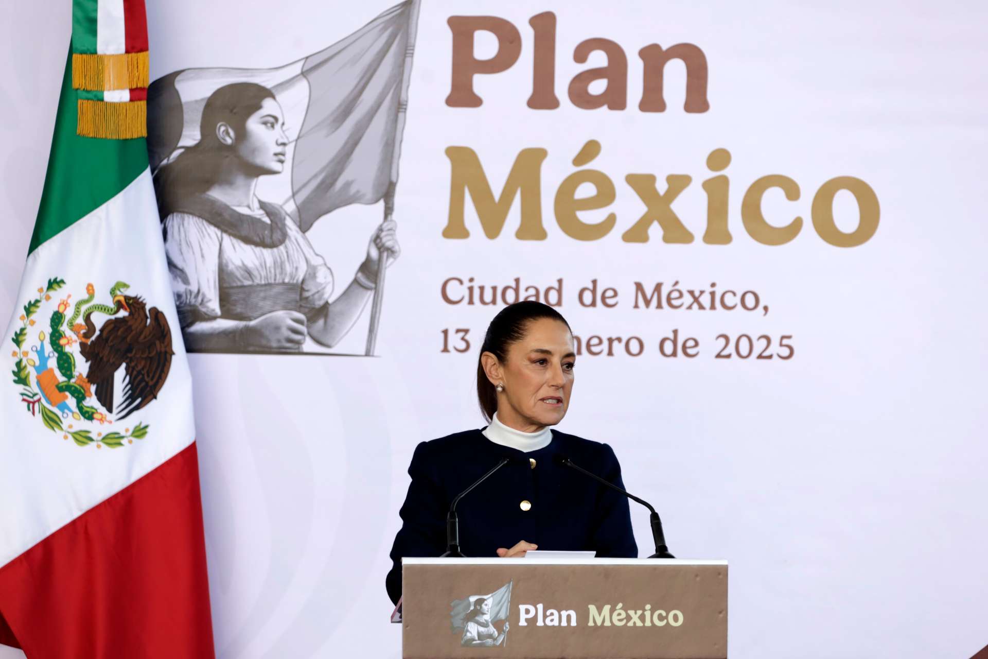 Claudia Sheinbaum announced Plan Mexico