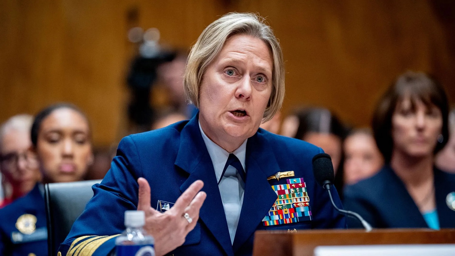 Coast Guard Commander Adm. Linda Fagan