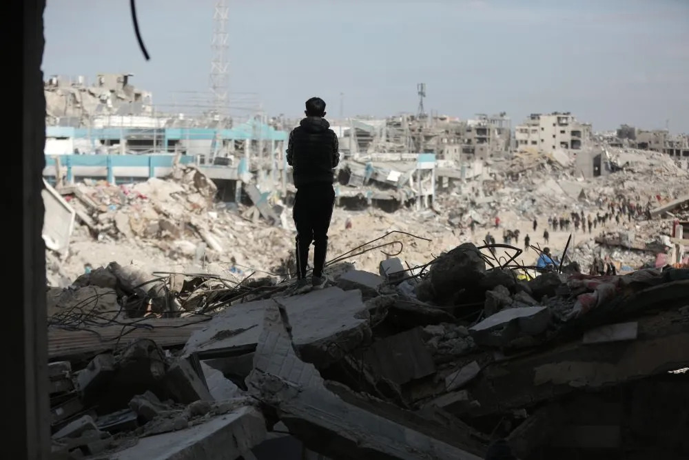 Gaza is in ruins after the war