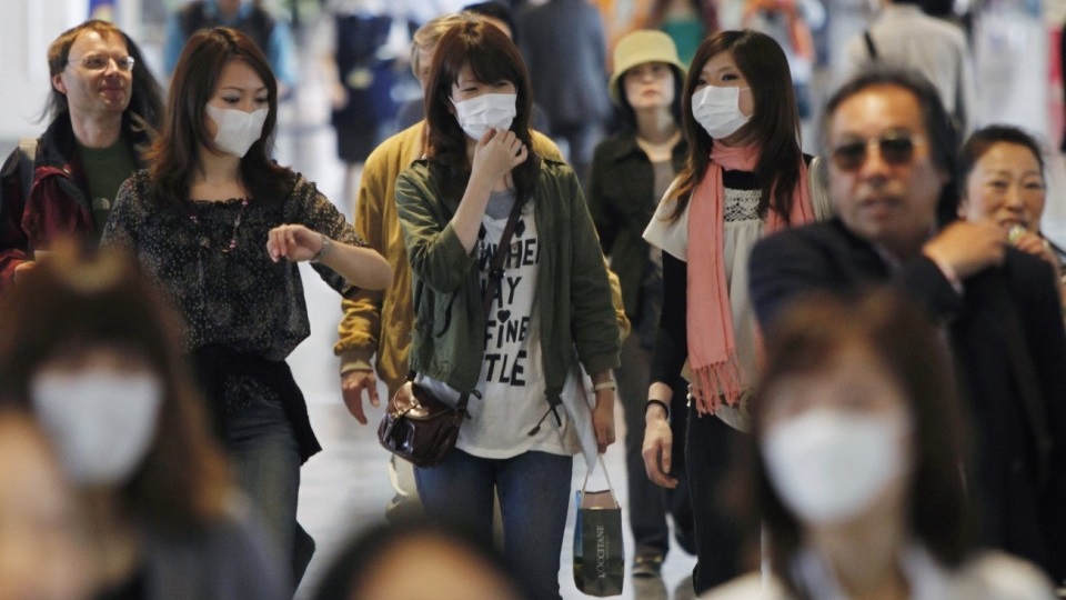 Flu epidemic rages in Japan with record-high