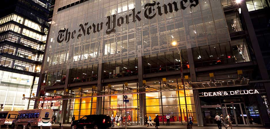 The New York Times was kicked out of the Pentagon