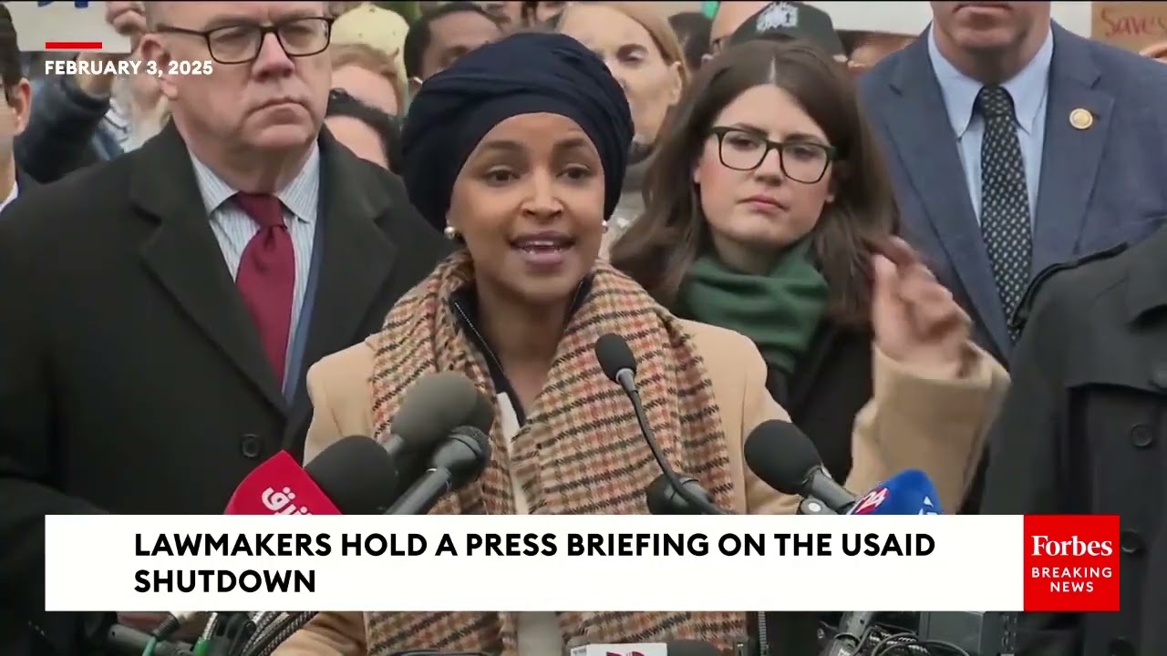 Ilhan Omar participated in the protest