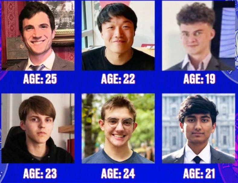 6 young geniuses of DOGE