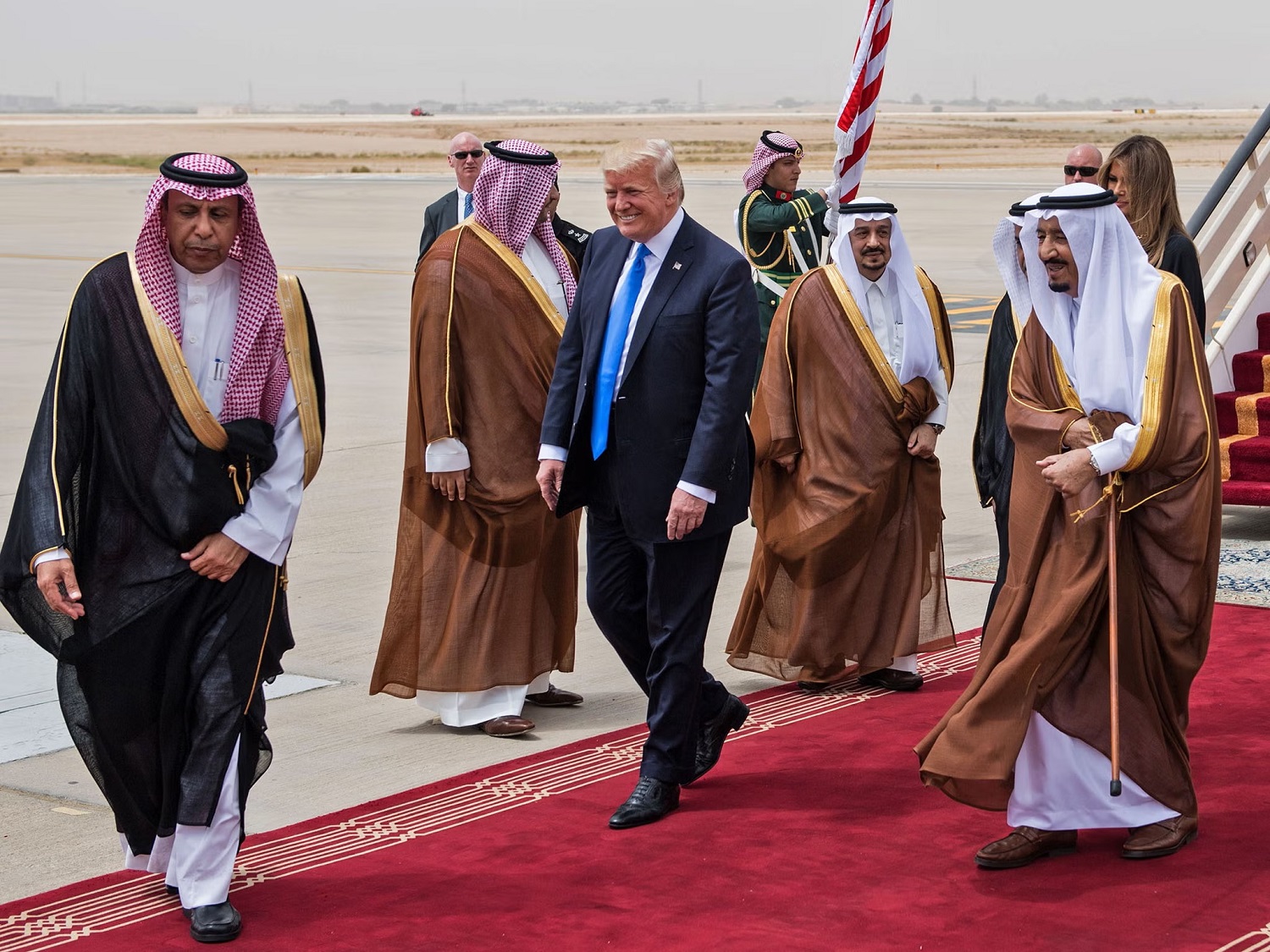 Donald Trump’s visit to the Middle East