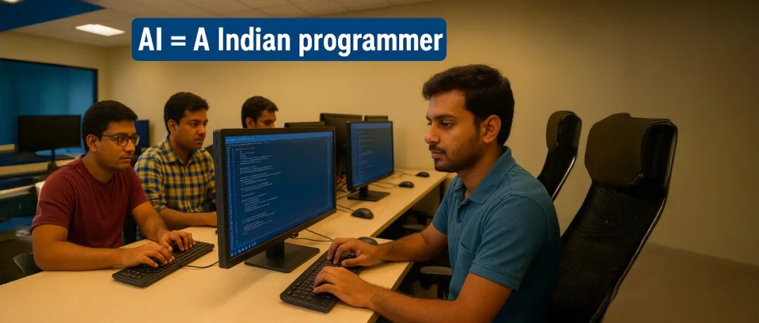 Al = A Indian programmer