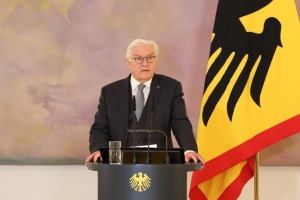 German President announces dissolution of Bundestag