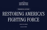The U.S. Department of Defense establishes Task Force to Restore America's Fighting Force