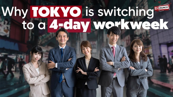 Tokyo plans to push 4 Day Week